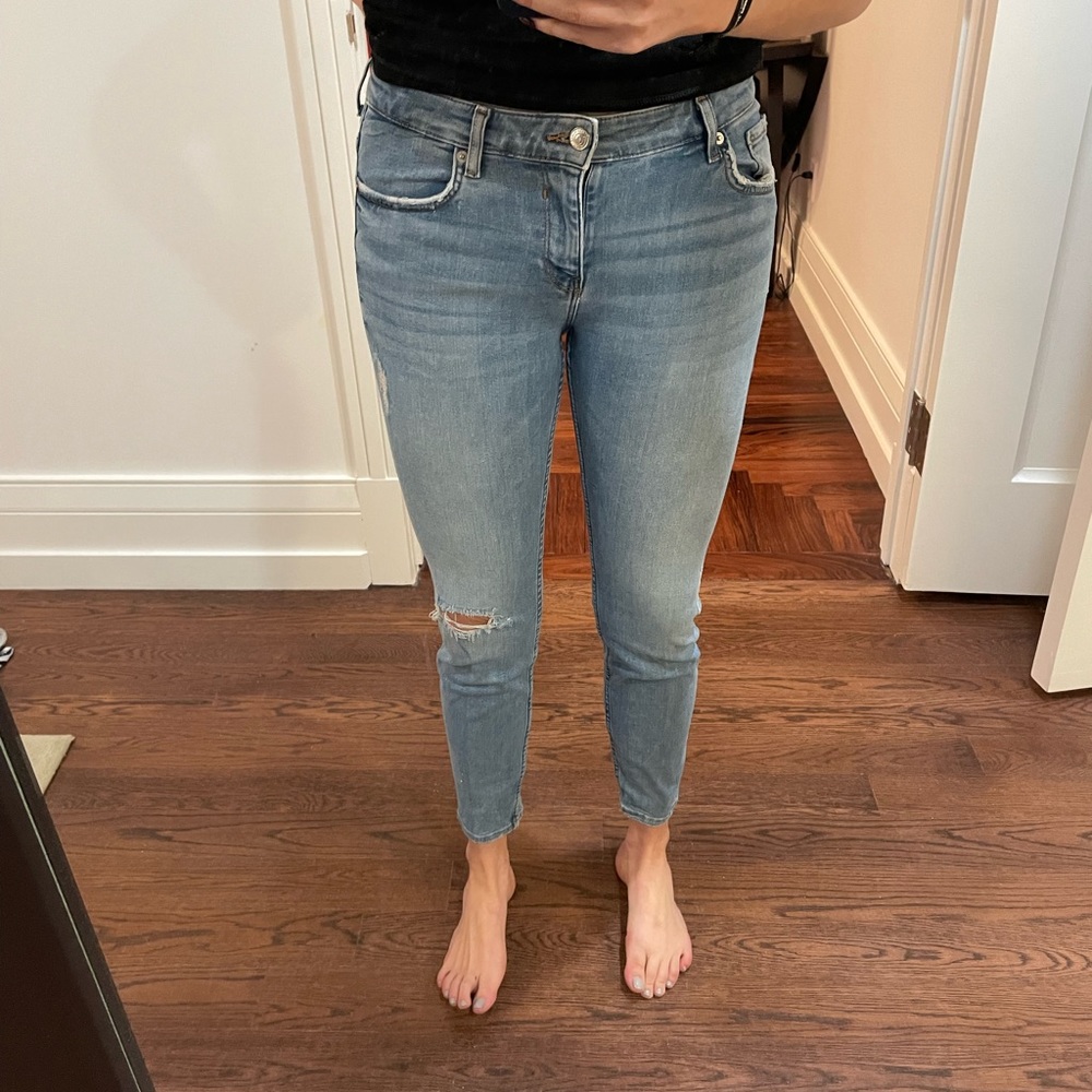 Zara skinny jeans size 8